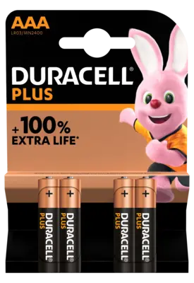 pdp-image-Duracell Plus AAA-alkaline batterijen LR03