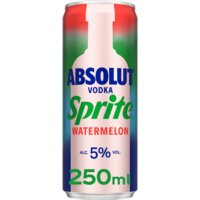 Absolut Vodka sprite watermelon