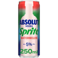 Absolut Vodka Sprite watermelon