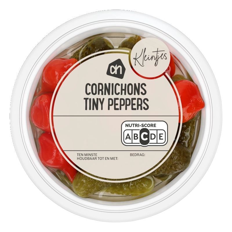 AH Kleintje cornichons tiny peppers