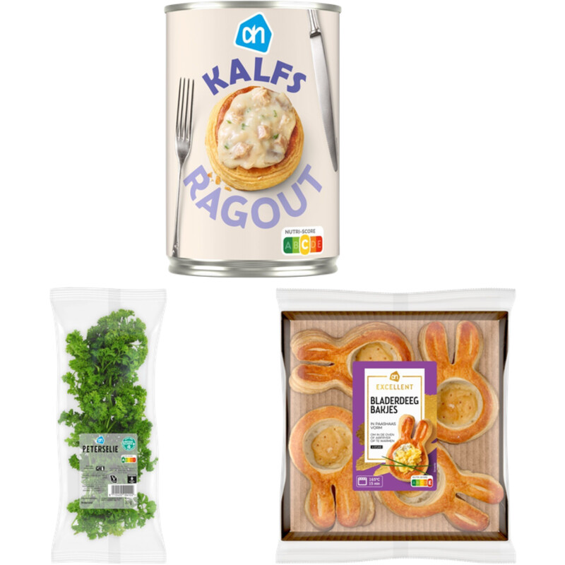 AH Excellent Pasteitje met kalfsragout