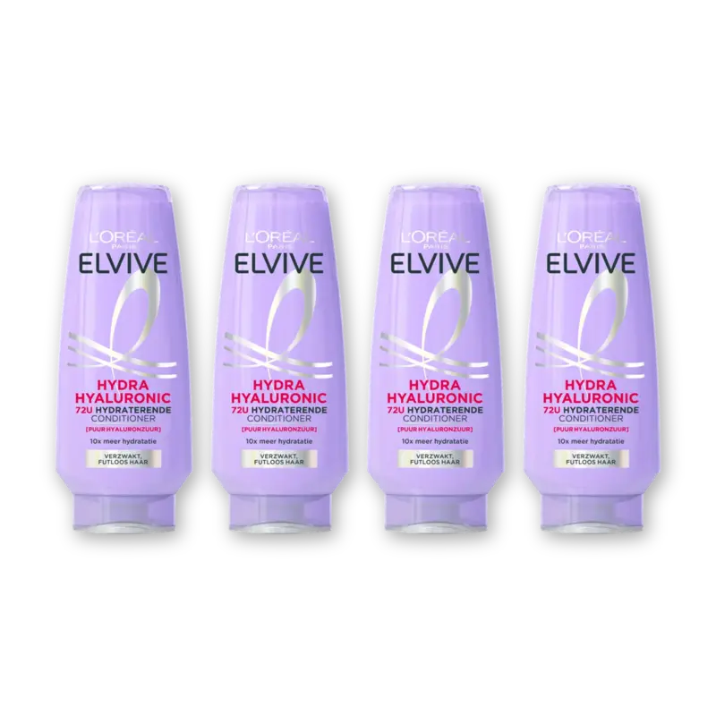 L'Oréal Paris Elvive Hyaluron plump hydraterende c 4-pack
