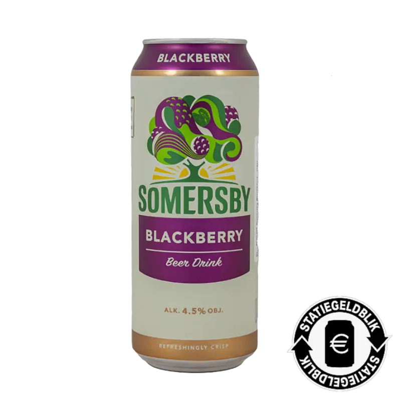 Blackberry beer drink