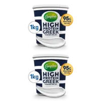 Campina Griekse yoghurt 5% 1kg 2-pack