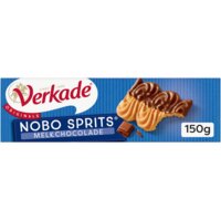 Een afbeelding van Verkade Nobo sprits melkchocolade