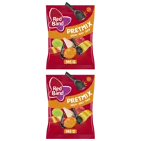 Red Band Pretmix zacht zoet drop 2-pack