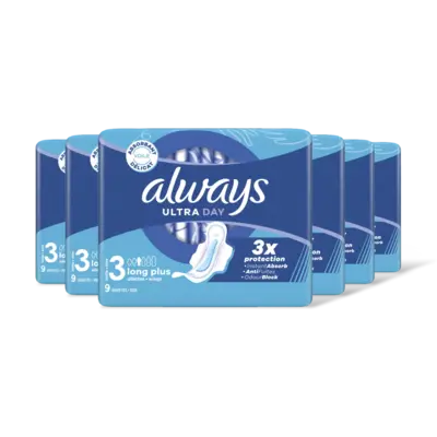 pdp-image-Always Ultra day long plus maandverband 6-pack