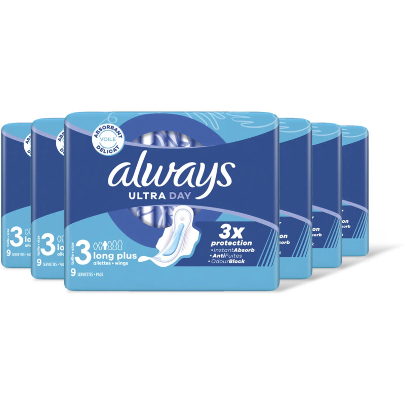 Always Ultra day long plus maandverband 6-pack