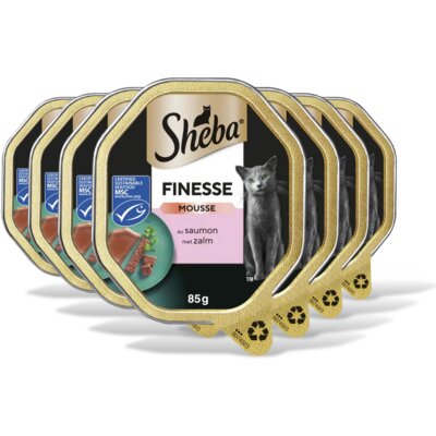 pdp-image-Sheba Finesse mousse-zachte pate zalm 7-pack