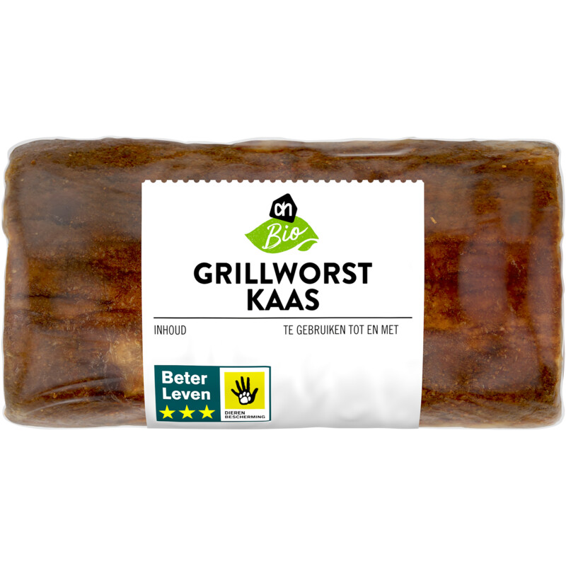 Een afbeelding van AH Biologisch Grillworst kaas