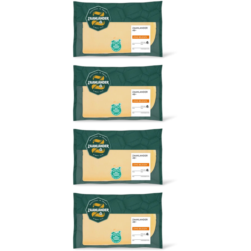 AH Zaanlander Jong belegen 48+ plakken 4 pack