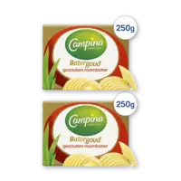 Campina Botergoud gezouten roomboter 2-pack