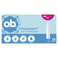 o.b. Pro comfort 4-in-1 protection mini