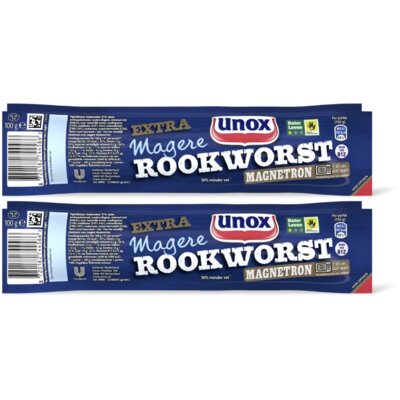 pdp-image-Unox Extra magere rookworst magnetron 2-pack