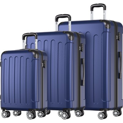 pdp-image-TRVLMORE Kofferset 20/24/28'' donkerblauw