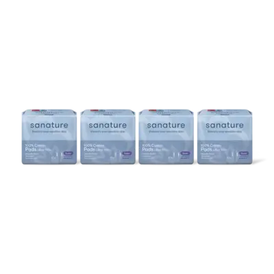 pdp-image-Sanature Katoenen maandverband super 4-pack