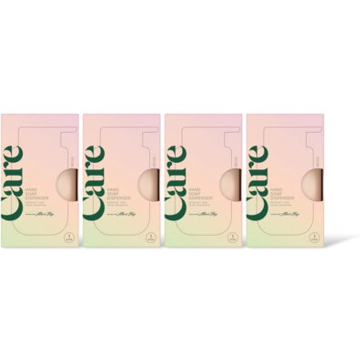 pdp-image-Care Hand soap dispenser beige 4-pack
