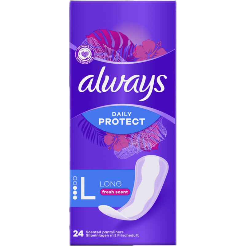 Always Dailies large fresh scent inlegkruisjes