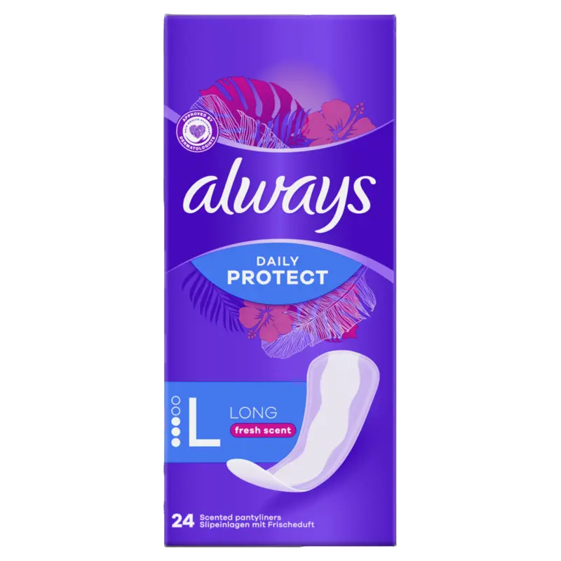 Daily Protect Long Met Een Frisse Geur Inlegkruisjes