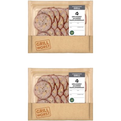 pdp-image-AH Grillworst jalapeno Zaanlander 2-pack