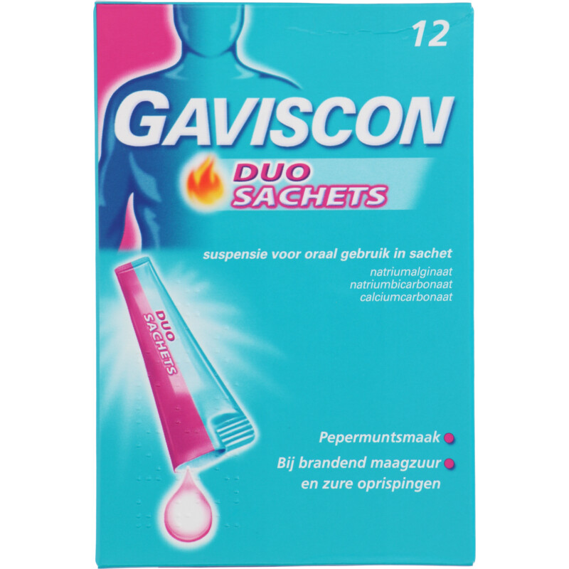 Een afbeelding van Gaviscon Duo sachets