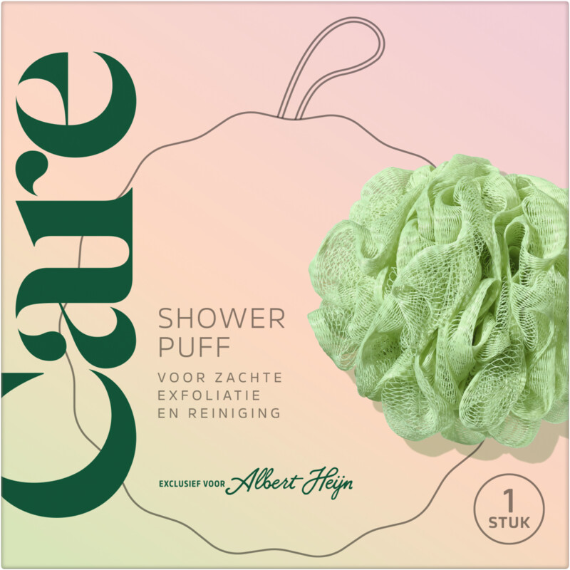 Een afbeelding van Care Shower puff