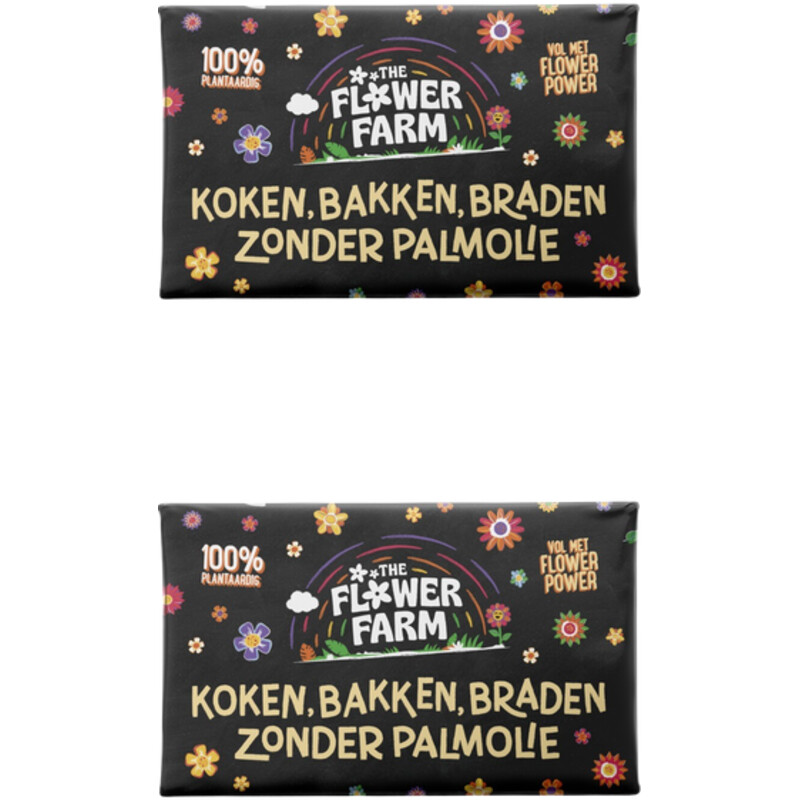 Een afbeelding van Flower Farm Bakken zonder palm 2-pack