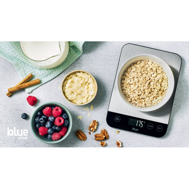 Een afbeelding van Blue Home Keukenweegschaal