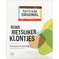 Een afbeelding van Fairtrade Original Rietsuikerklontjes