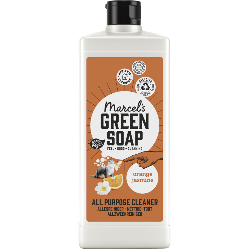 Een afbeelding van Marcel's Green Soap Allesreiniger orange jasmine
