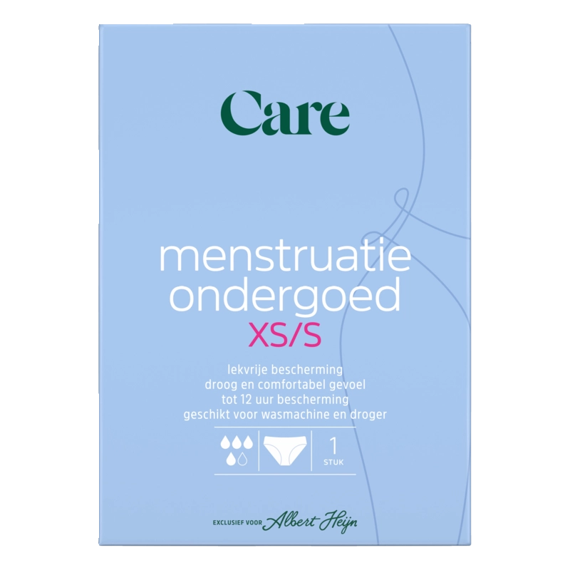 Menstruatie ondergoed maat XS-S