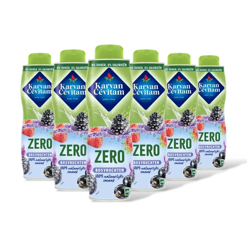 Karvan Cévitam Zero bosvruchten 6-pack