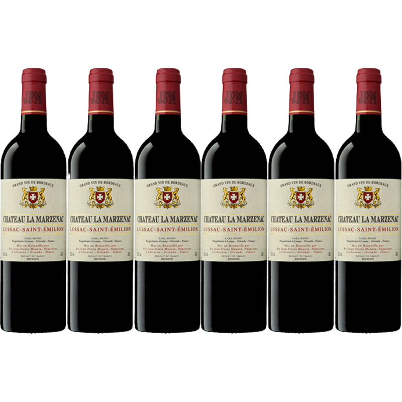 Een afbeelding van Château La Marzenac La marzenac 6 flessen