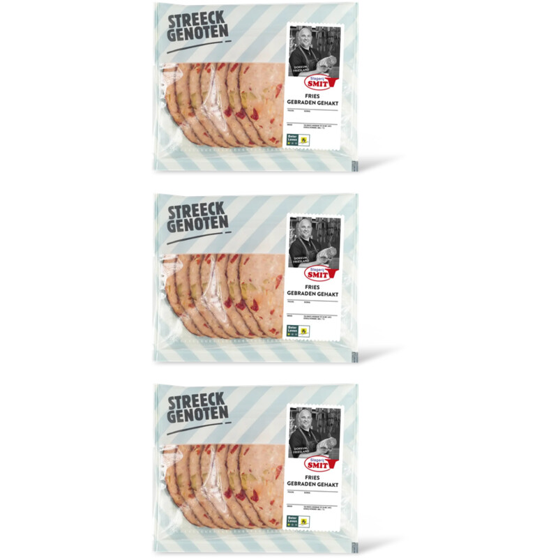 Streeckgenoten Fries gebraden gehakt 3-pack