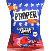 Een afbeelding van Proper Smokey & sweet paprika popcorn