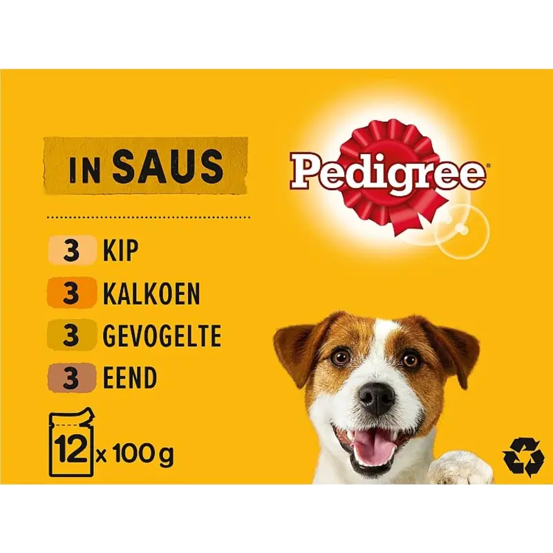Adult Gevogelte Selectie met Groenten in Saus