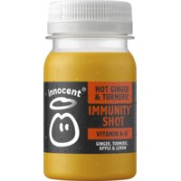 Een afbeelding van innocent Immunity shot ginger & turmeric
