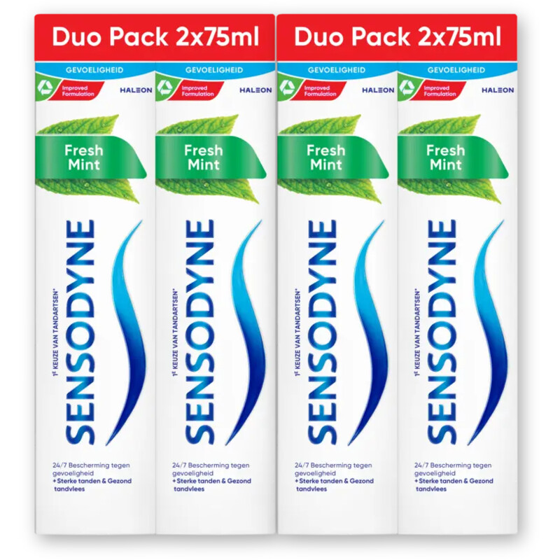 Sensodyne Fresh mint tandpasta 2-pack 2-pack