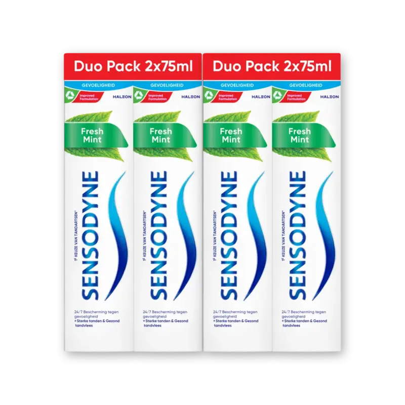Sensodyne Fresh mint tandpasta 2-pack 2-pack