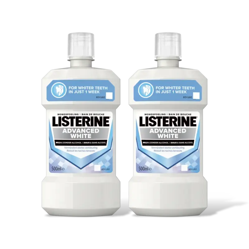 Listerine Advanced white 2-pack