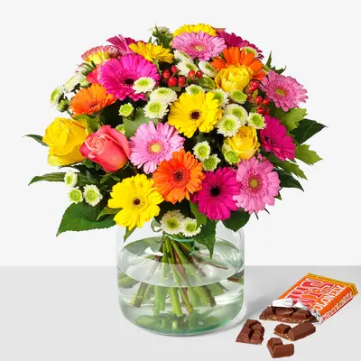 pdp-image-AH Gezellige gerbera & Tony