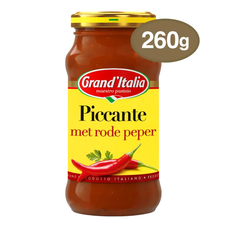 Piccante met rode peper