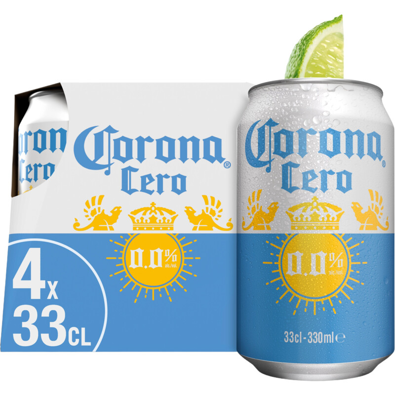 Corona Cero alcoholvrij bier 4-pack