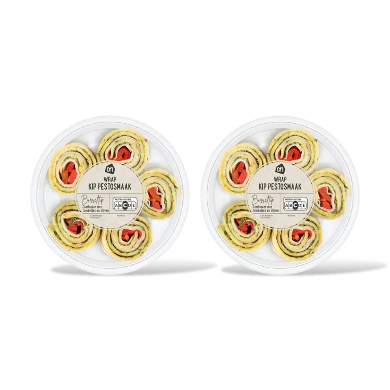 Wrap kip pestosmaak 2-pack