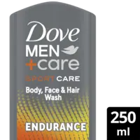 Dove Sport endurance body + face + hair wash