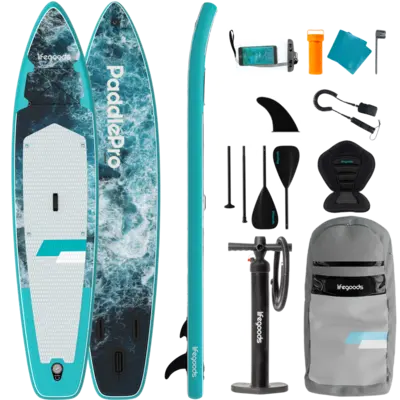 pdp-image-Lifegoods Sup board touring with seat splash blue