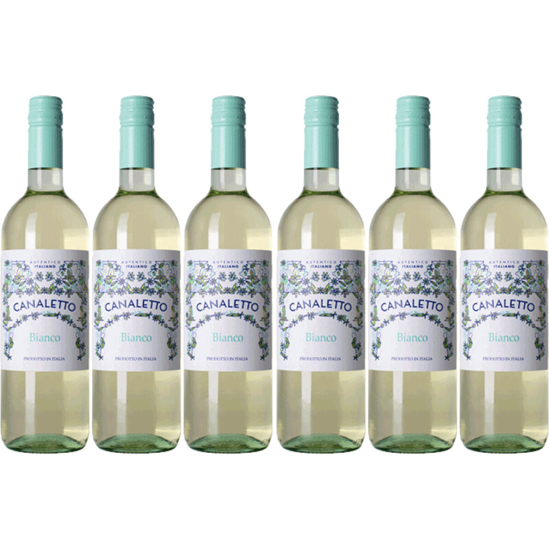 Een afbeelding van Canaletto Bianco 6 flessen
