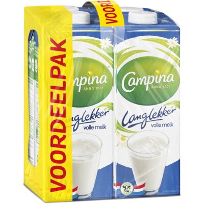 pdp-image-Campina Langlekker volle melk voordeel 4-pack