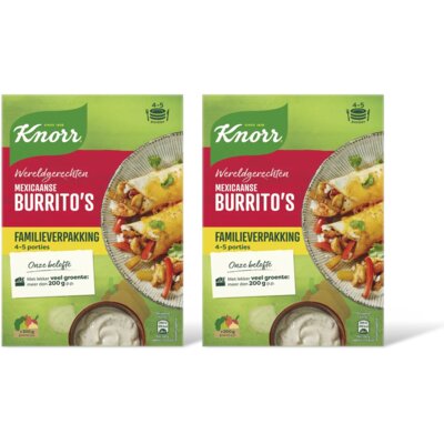 pdp-image-Knorr Wereldgerecht Mexicaanse burritos 2-pack