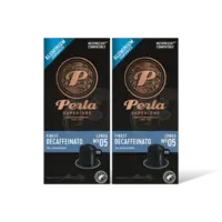 Perla Superiore Finest decaffeinato lungo capsules 2-pck